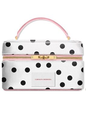 Carolina Herrera Polka Dot Cosmetic Bag